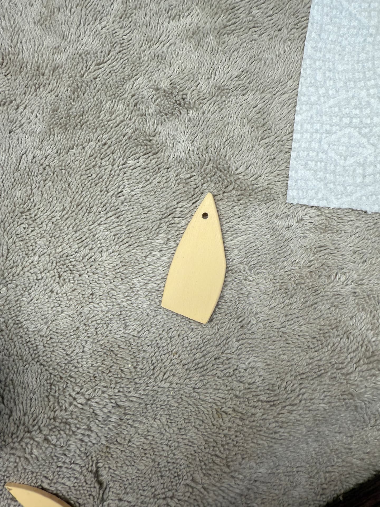 Hand-carved plastic truss rod cover